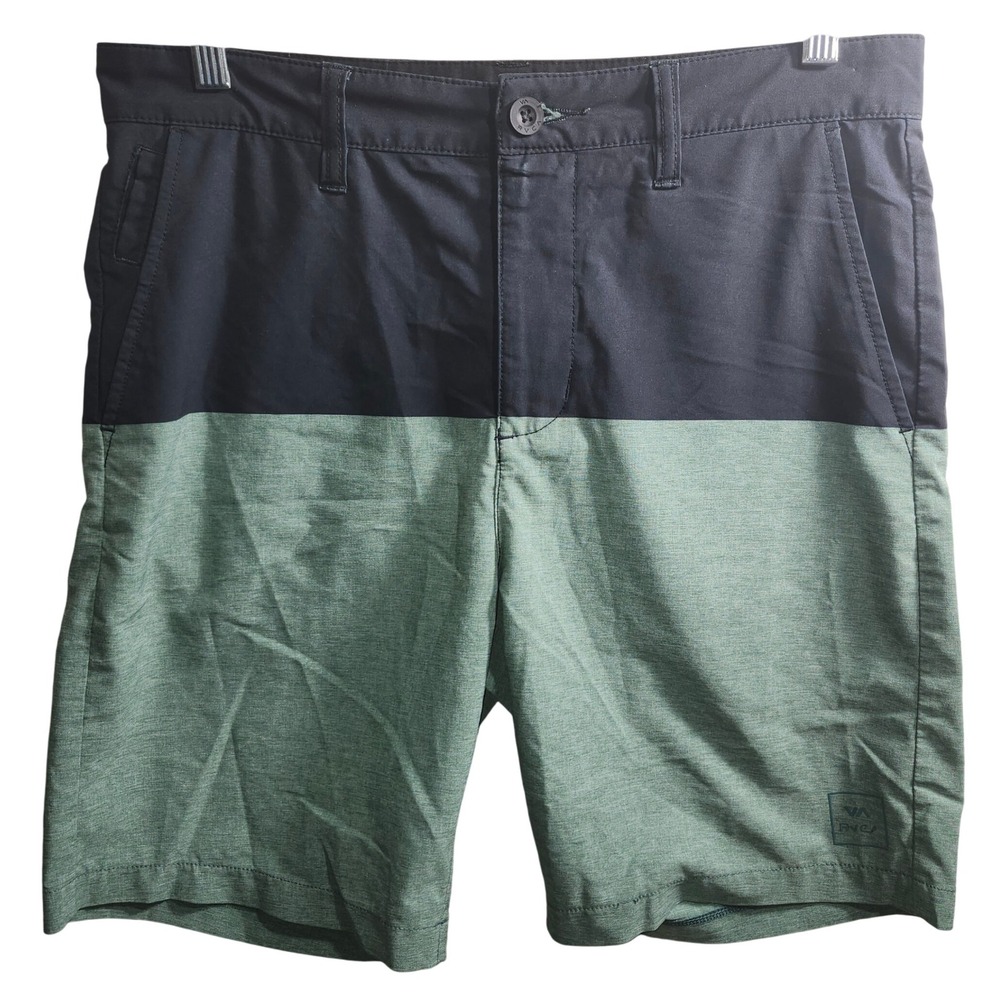 RVCA Boys Size‎ 30 Performance Stretch Colorblock Shorts